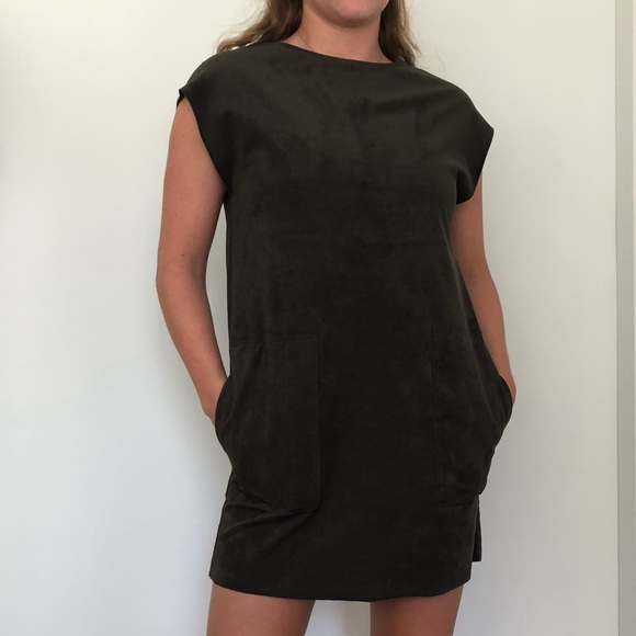 Aritzia Suede Dress - Picture 5 of 5